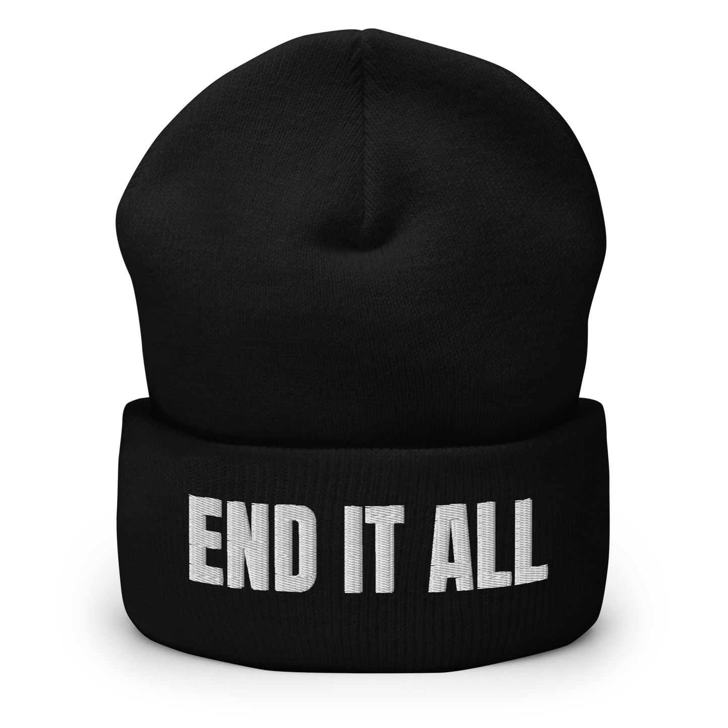 End It All Beanie – Black