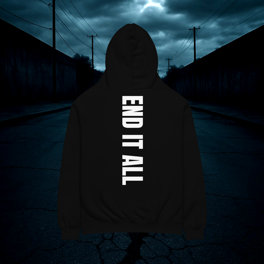 End It All Hoodie – Black
